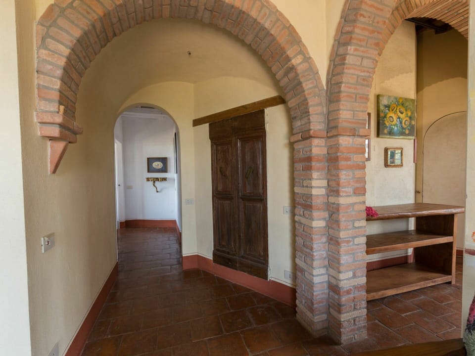 Wood, Hall, Interior Design, Building, Window, Door, House, Brick, Flooring