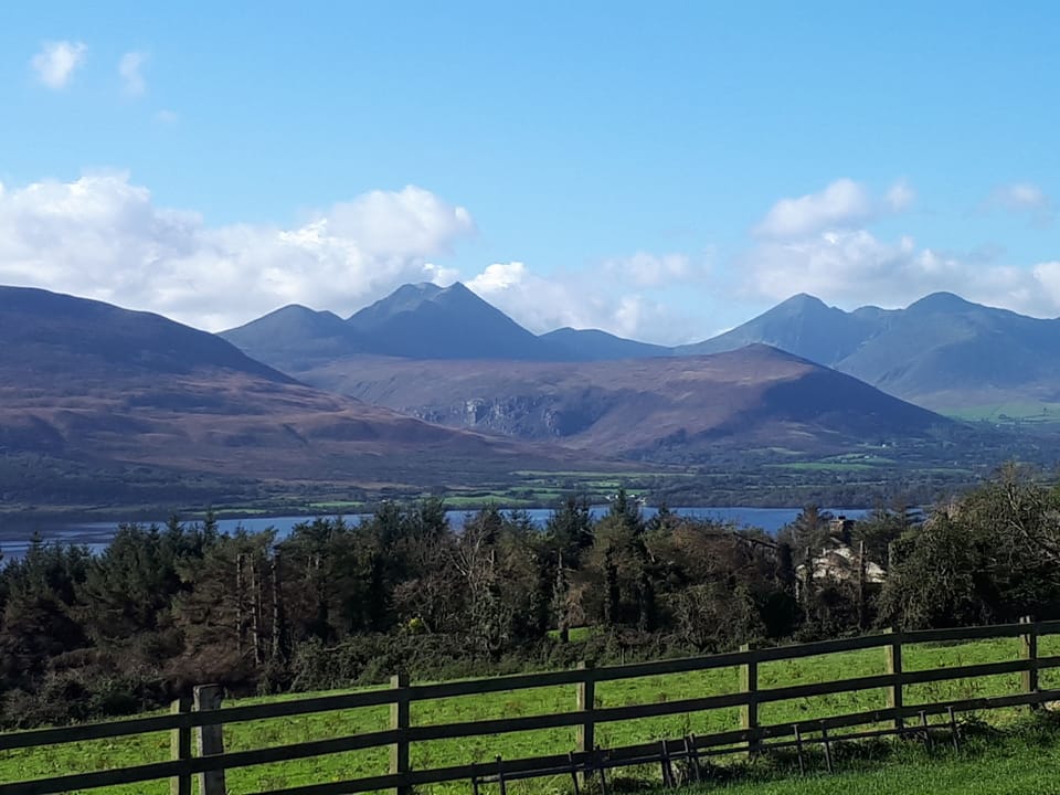 5 minute drive to this fantastic view from Aghadoe Heights.
