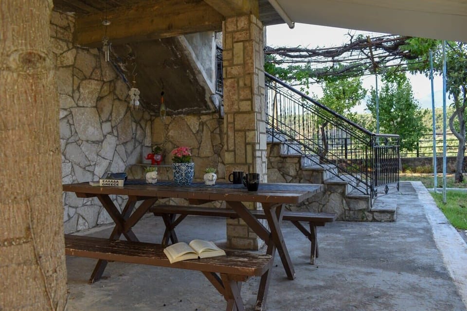 Exterior dining area