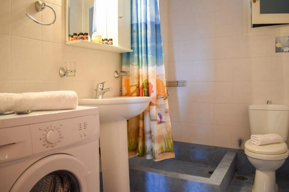 Bathroom with Shower and Natural Light