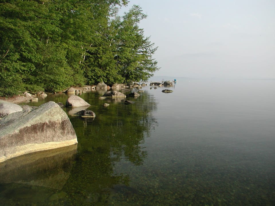 View of the shore line.