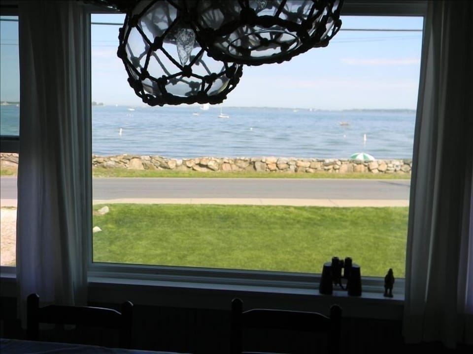 View from the dining room