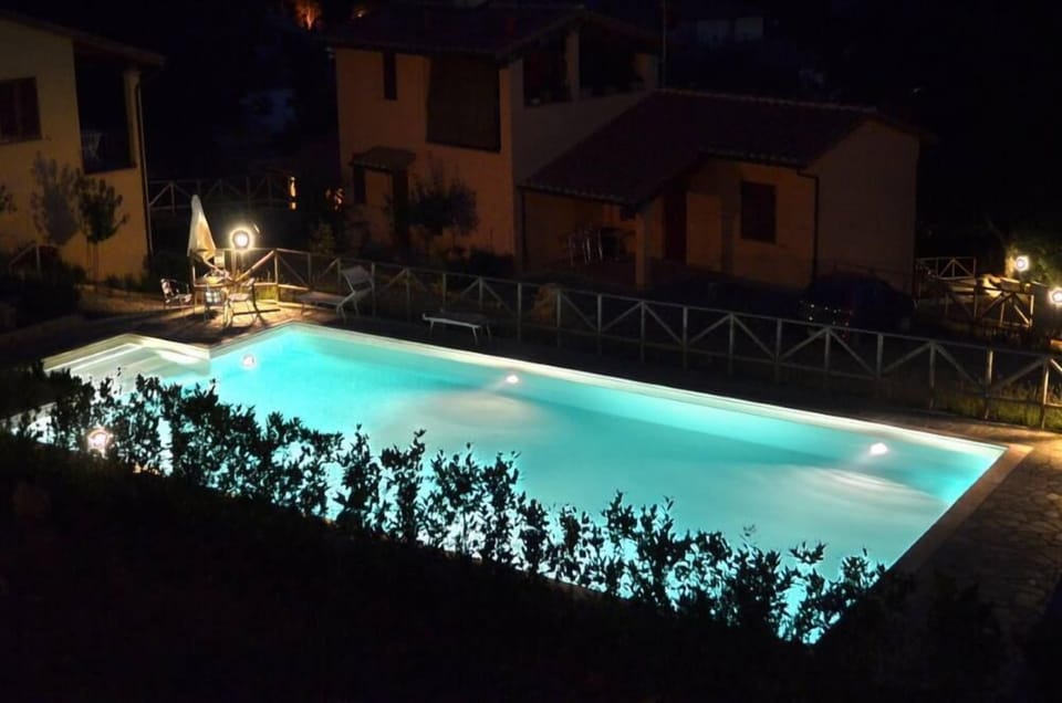 Pool by night