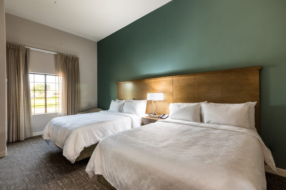 Get a peaceful night sleep in our cozy bedroom.