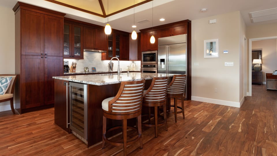 High end finishes and appliances