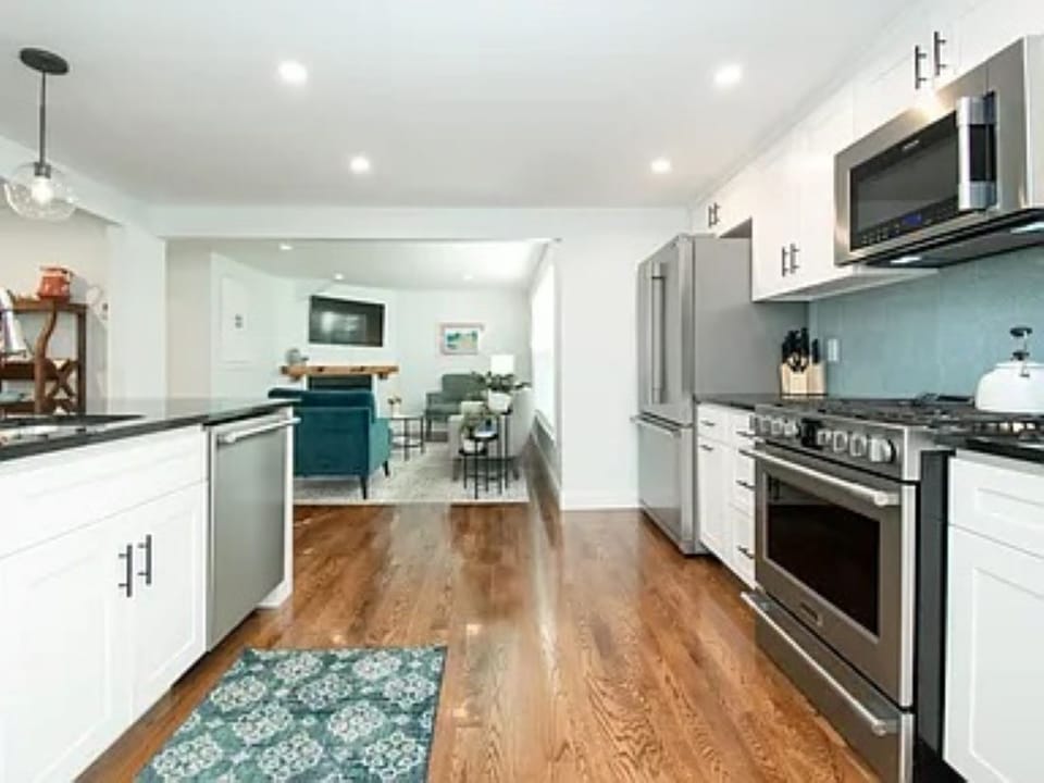 Gourmet Kitchen and Comfortable Family Room.