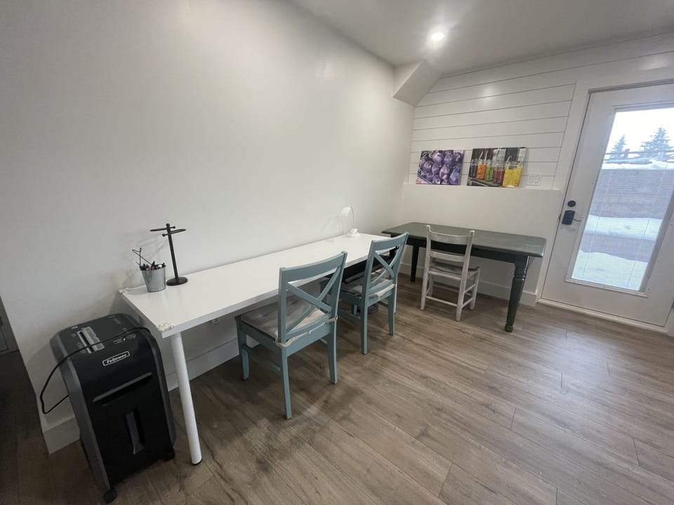 Downstairs office