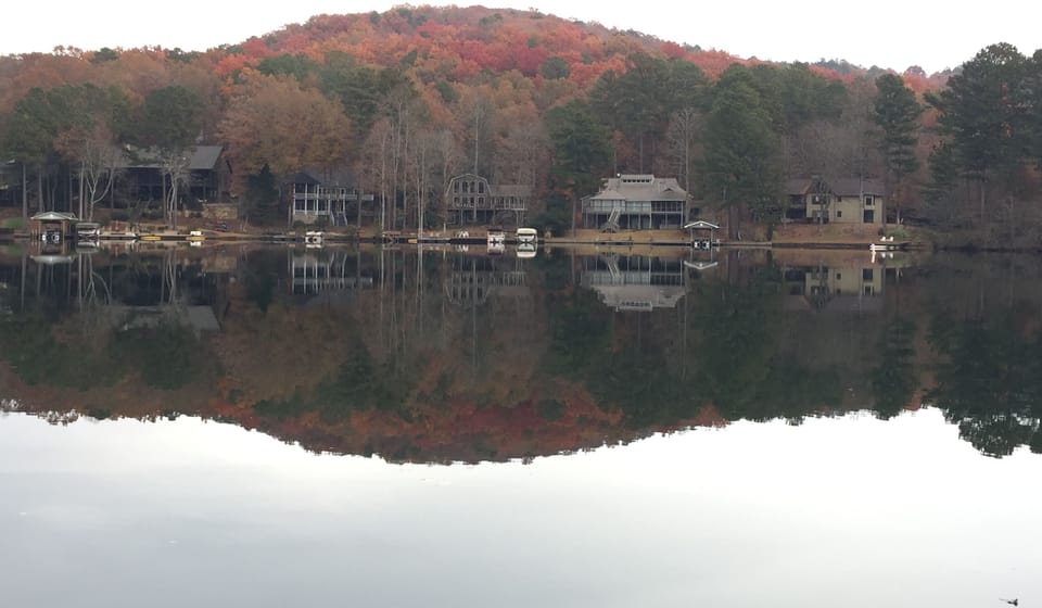 Beautiful view from the  main dock