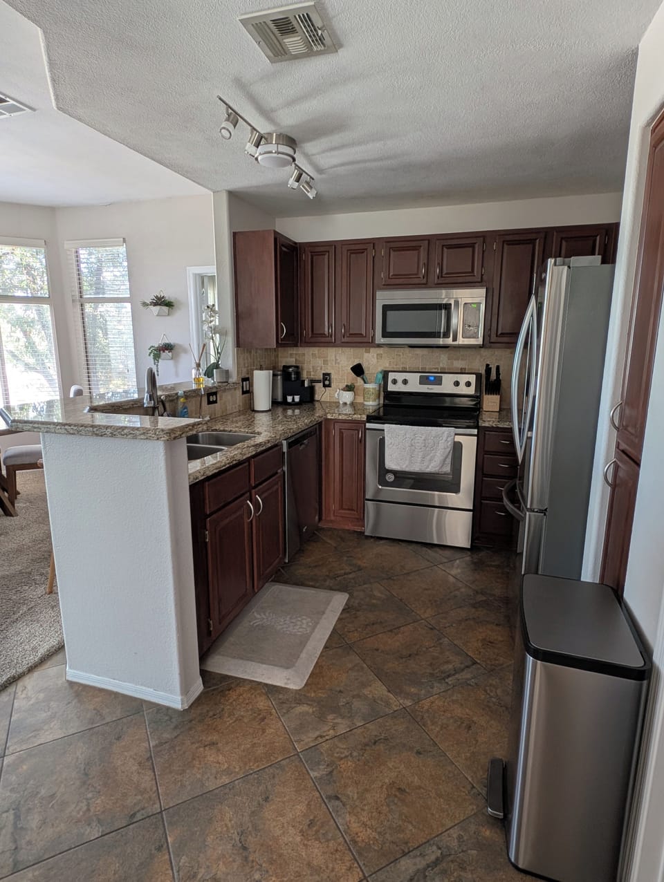 Kitchen With Stainless Steel Appliances