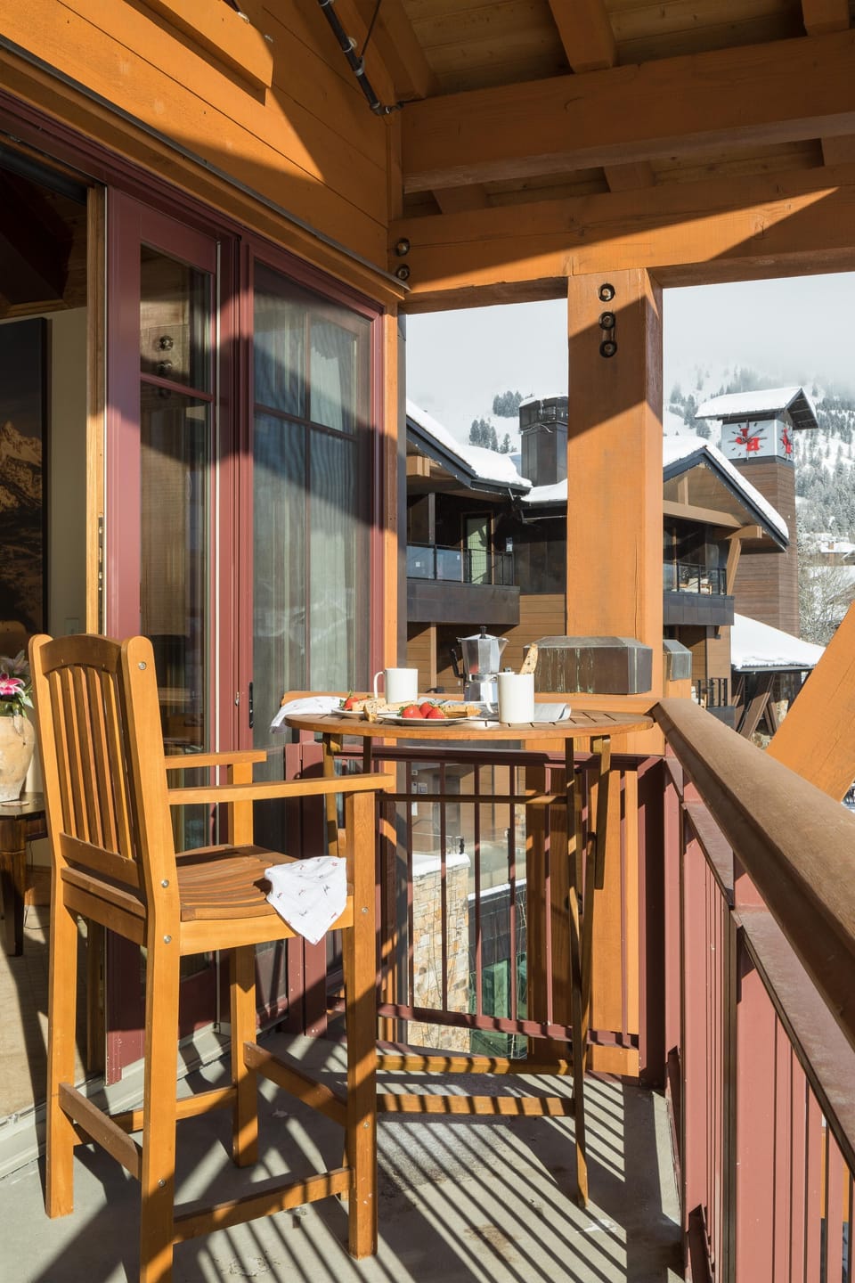 Private patio