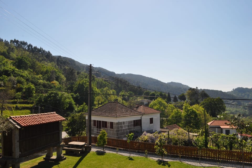 View from the first doublebed room balcony