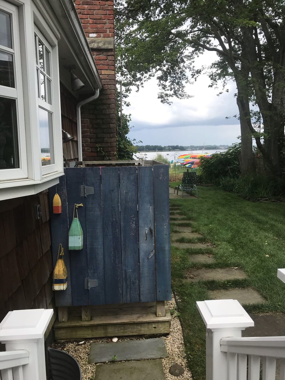 Outdoor shower 