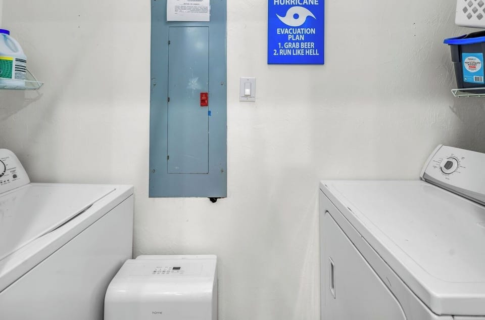laundry room with full size washer and dryer