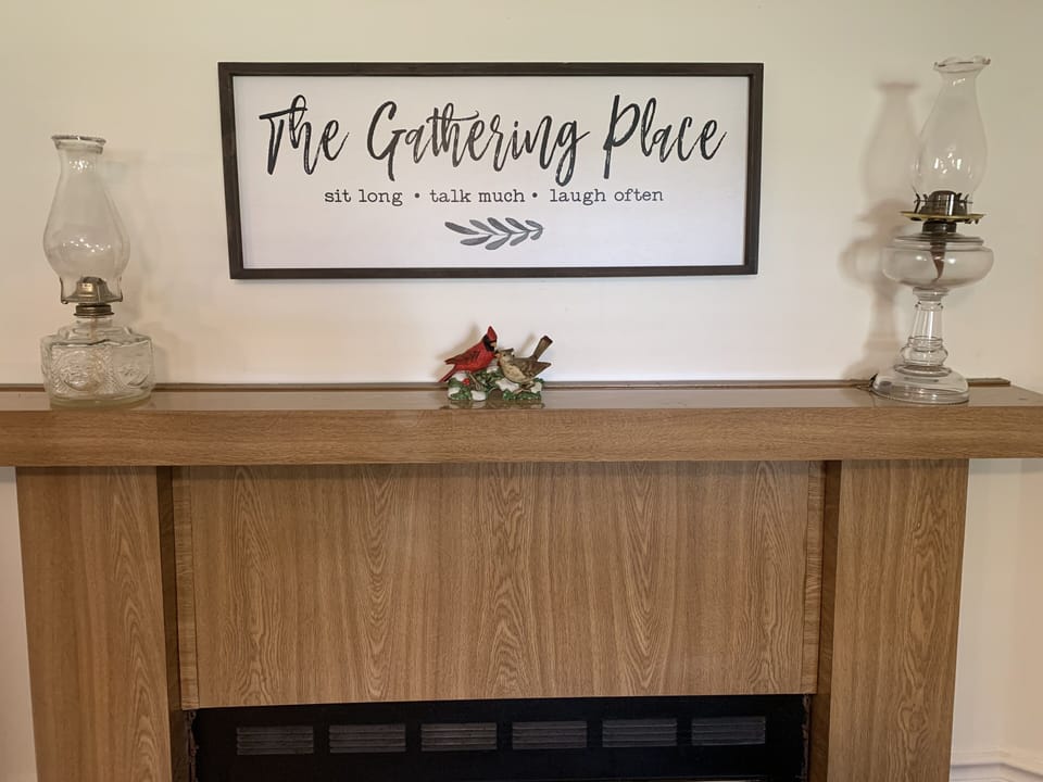 Perry Lewis Retreat is the Gathering Place where friends and family meet.
