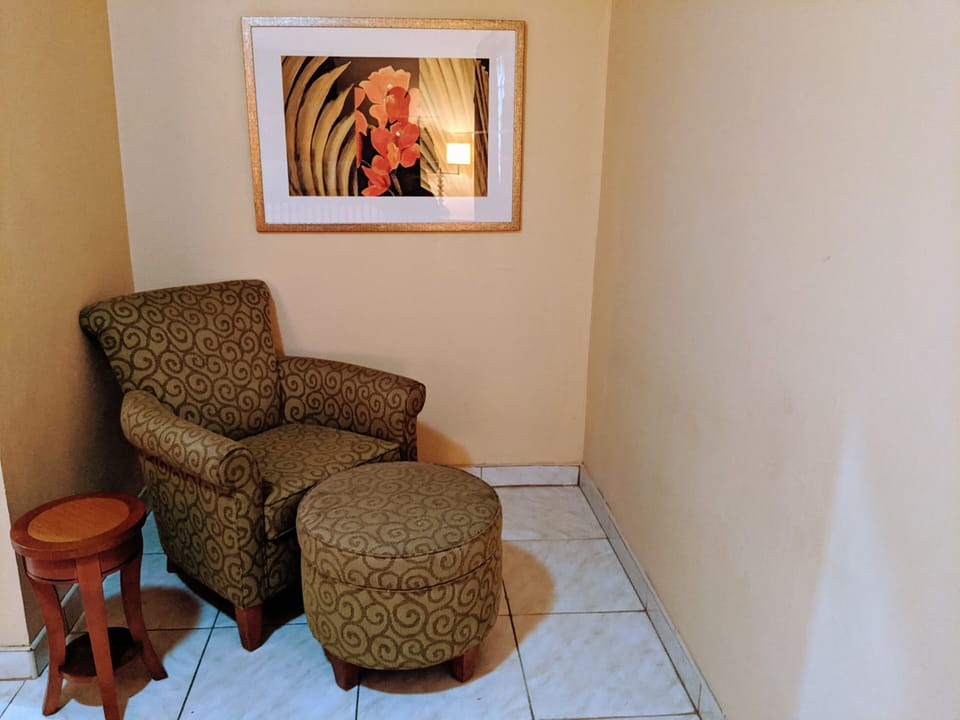 Cozy little nook for reading and relaxing