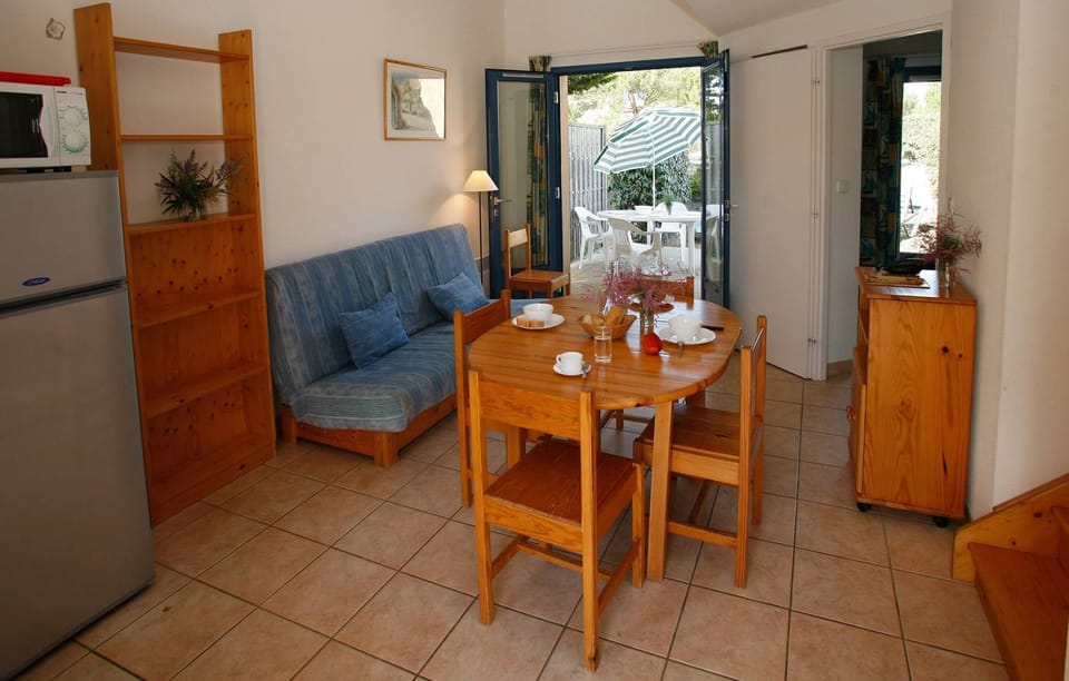Share meals and laughs at the dining table.