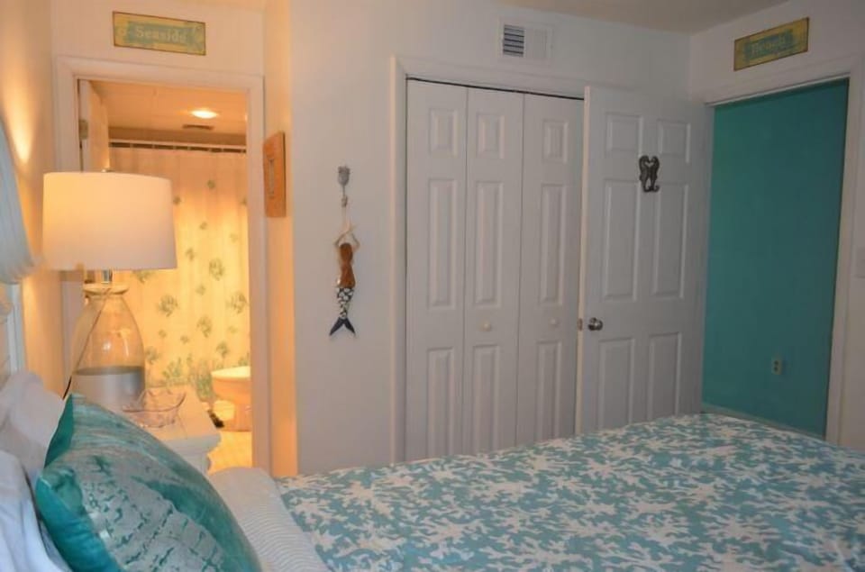Bedroom 2 has a private bathroom