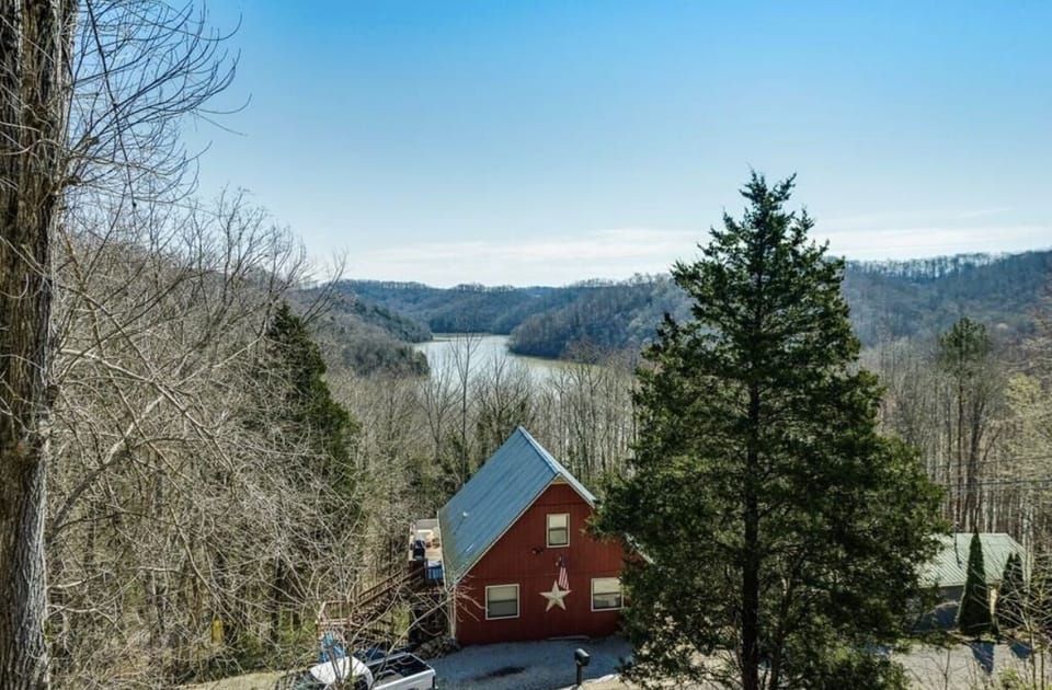 lake view from top deck dining area or indoor dining area 