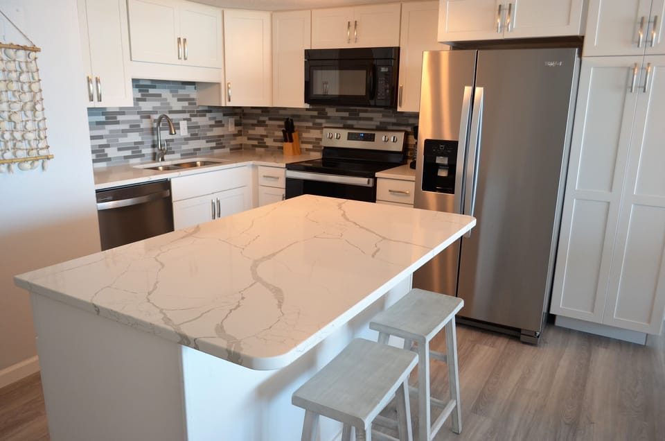 Kitchen is fully equipped and completely remodeled!