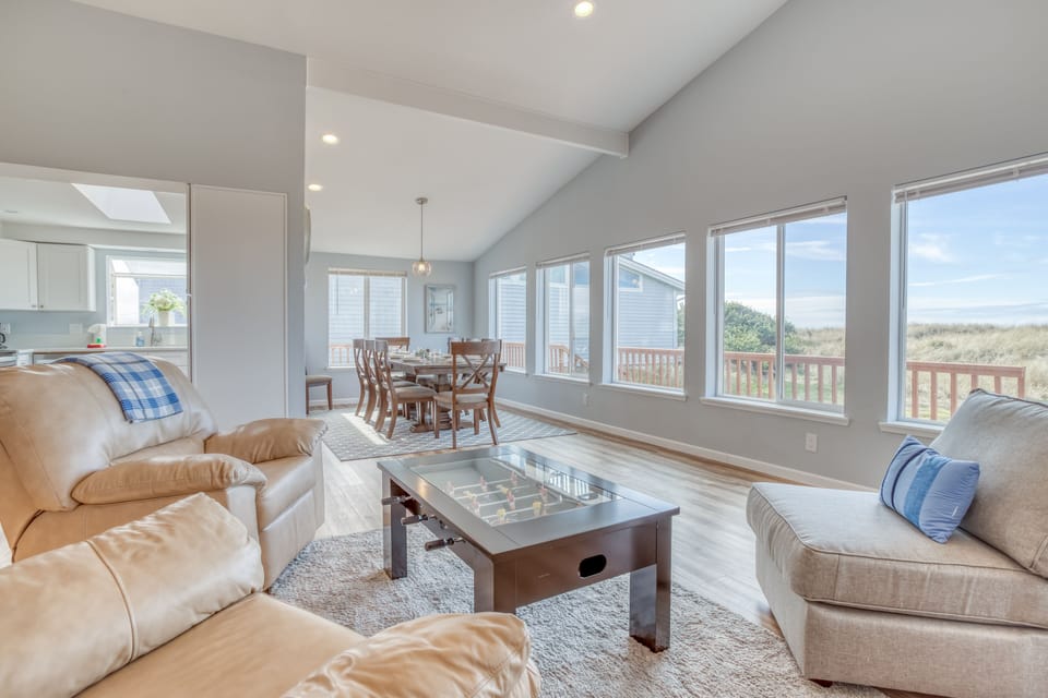 Living Room with Foosball