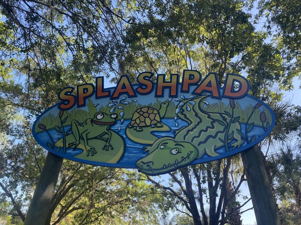 The kids will love the resorts splash pad