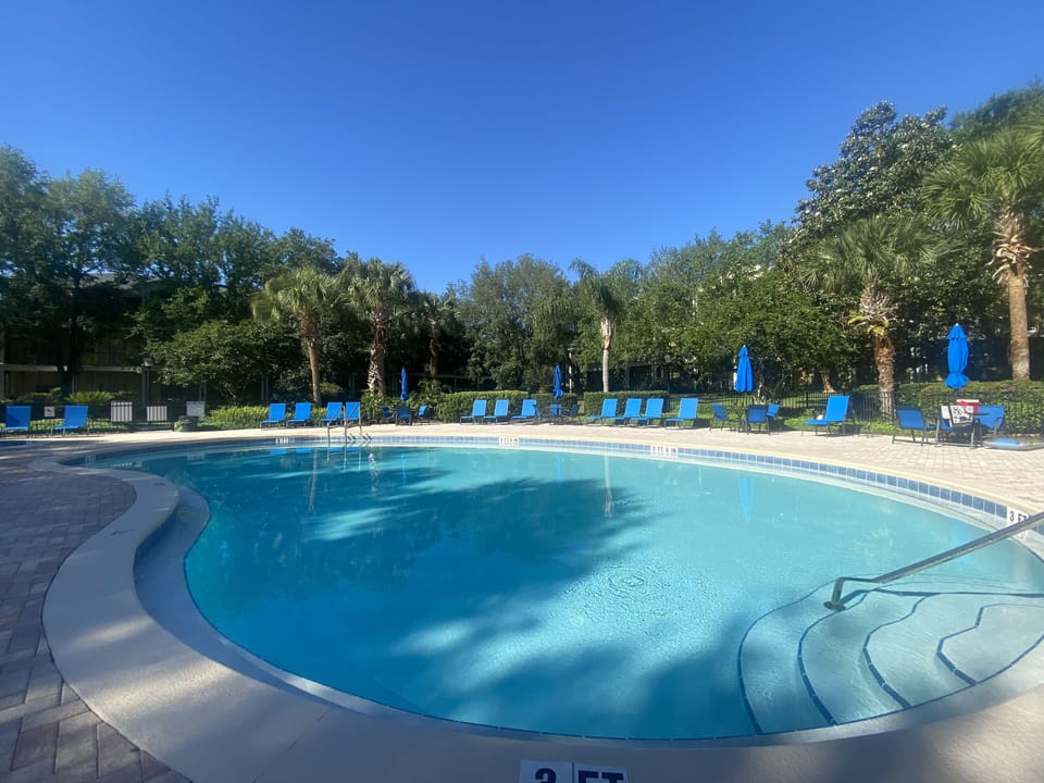 The nearest pool to our condo