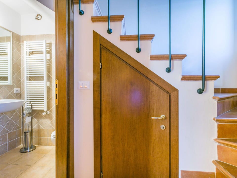 Door, Cabinetry, Wood, Building, Floor, Flooring, Wood Stain, Home Door