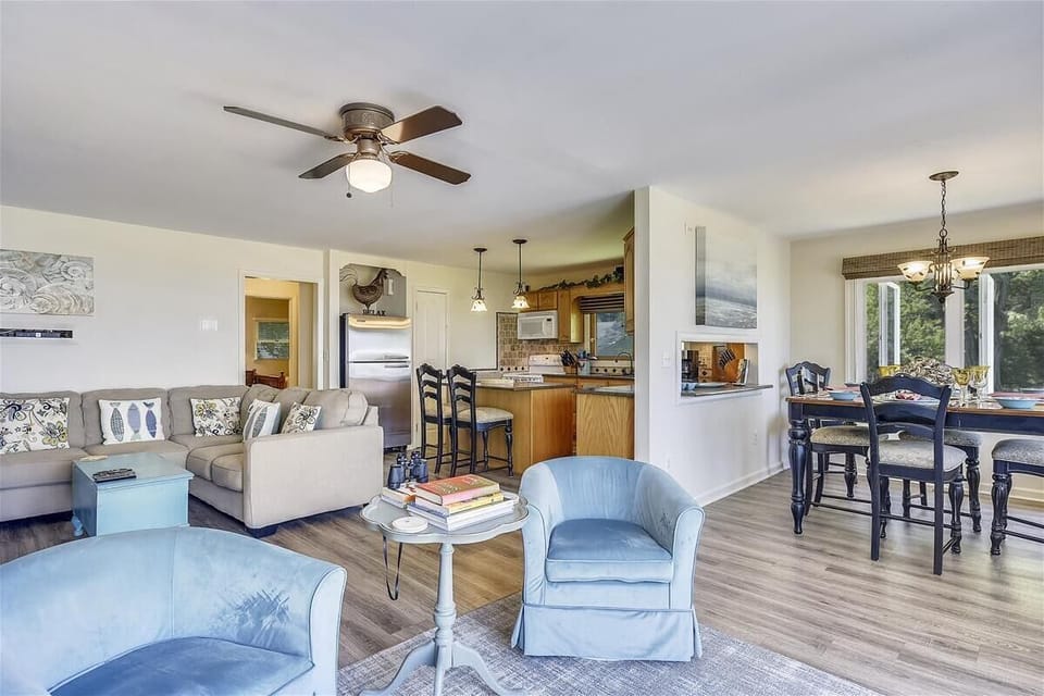 Main Level Living Room with Flat Screen TV & DVD Player