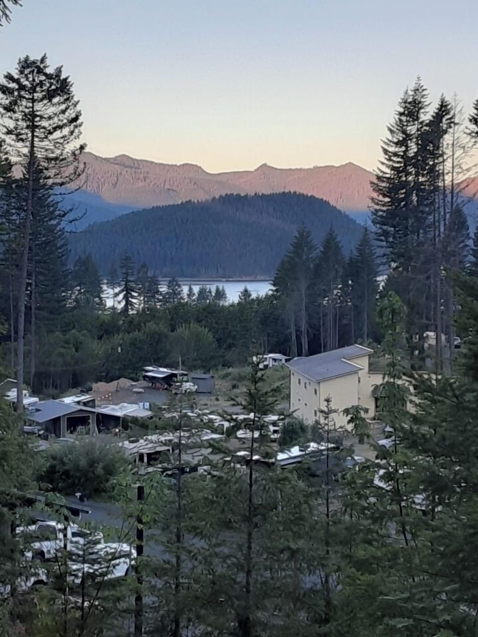 View from the tent spot. Also just a great place to meditate. 