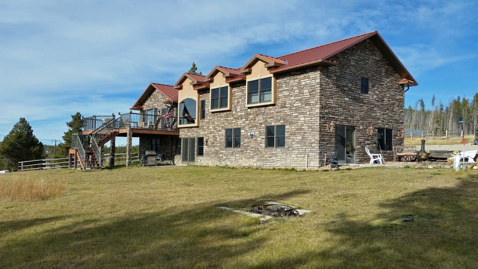 Exterior facing Georgetown Lake