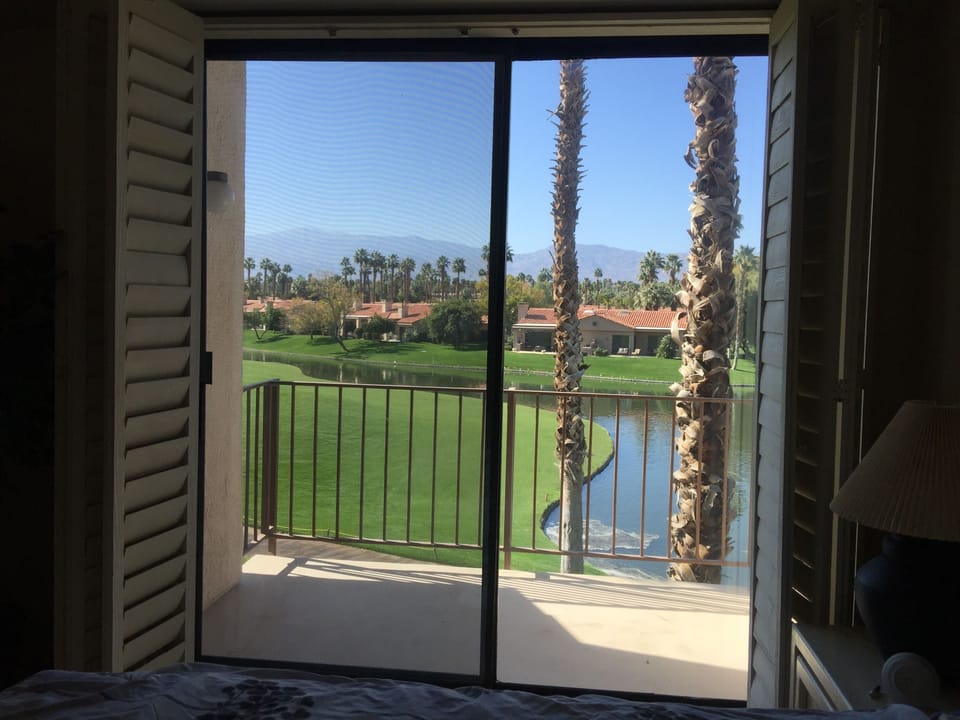 View from master bedroom