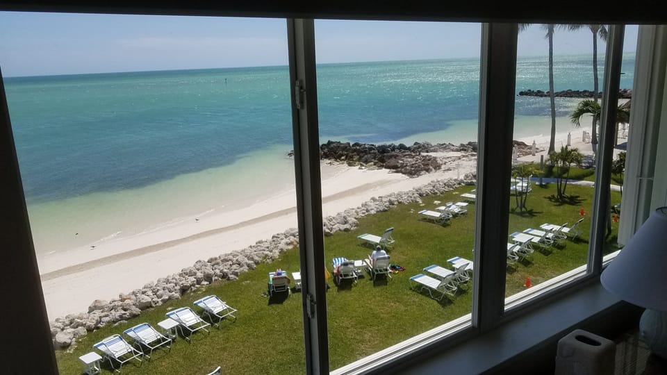 View through the Master Bedroom south window.
