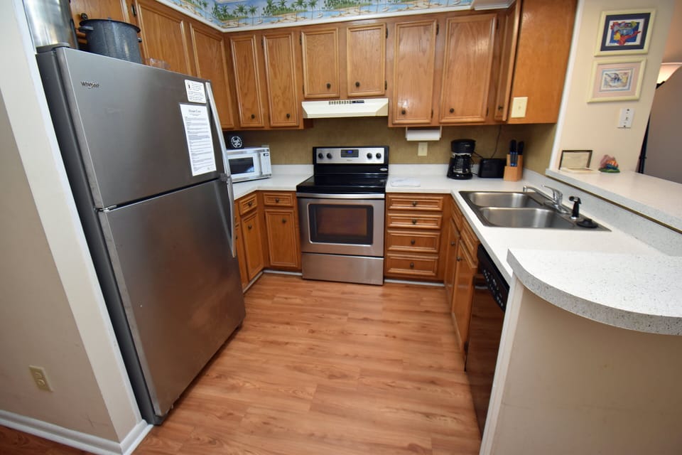 Fully equipped kitchen
