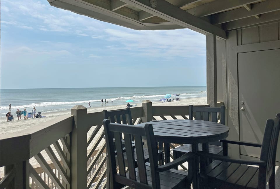 Oceanfront Private Balcony
