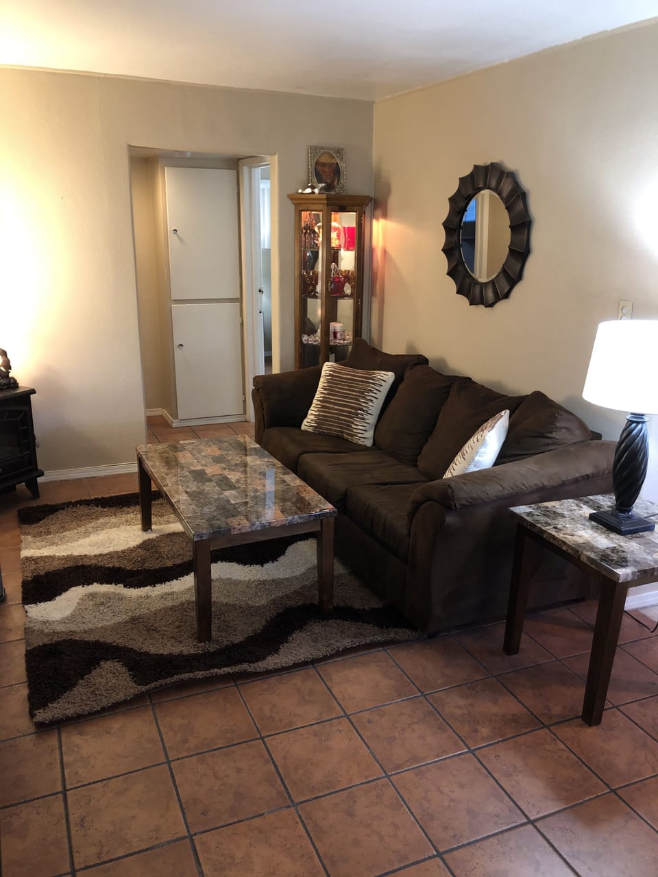 Interior decorator designed completely new living room
