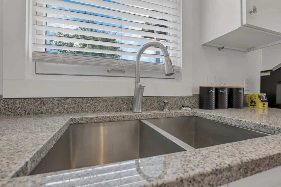 Granite counters, deep sink, and a space built for real meals