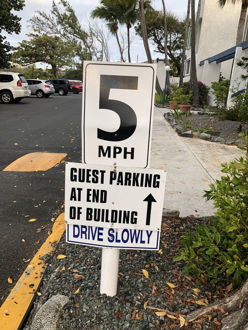Directions to parking 