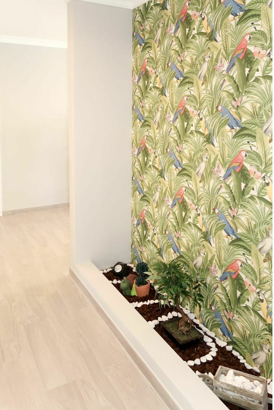 Plant, Interior Design, Wood, Art, Wall, Flooring, Rectangle, Tints And Shades, Tree, Hardwood