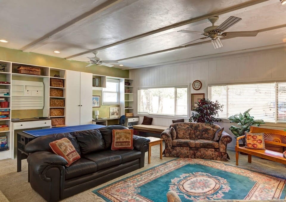 Large den for parties or room for air mattress