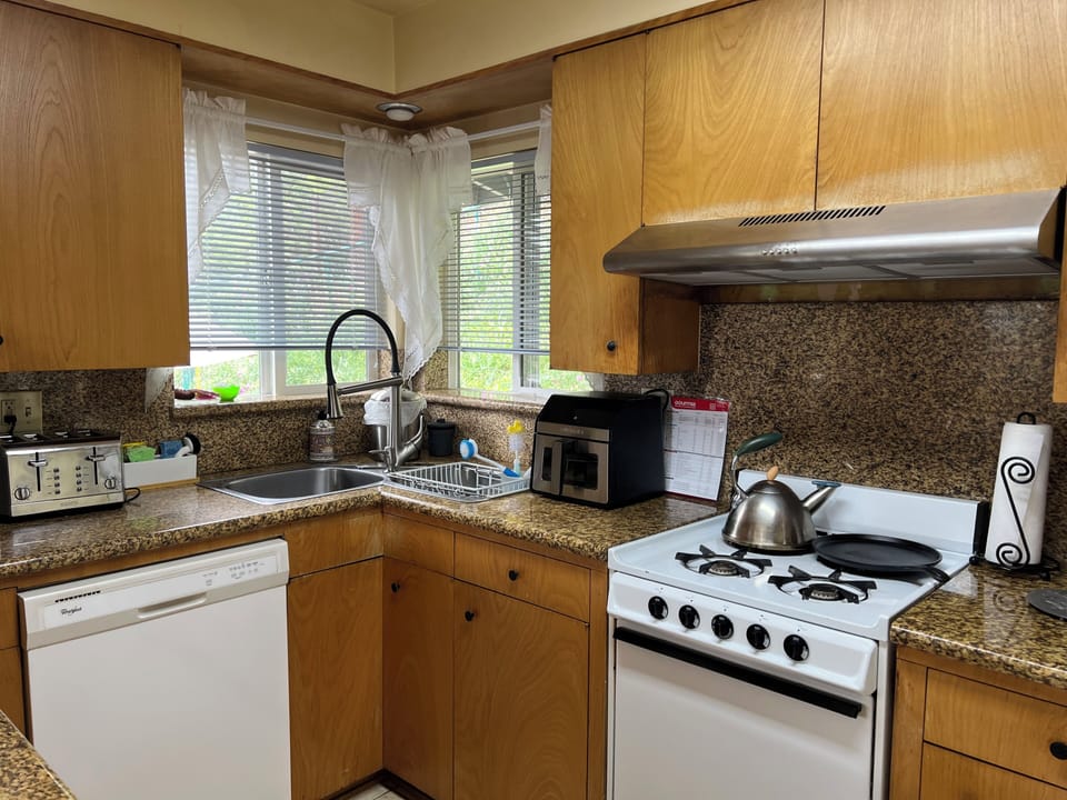 Well equipped kitchen