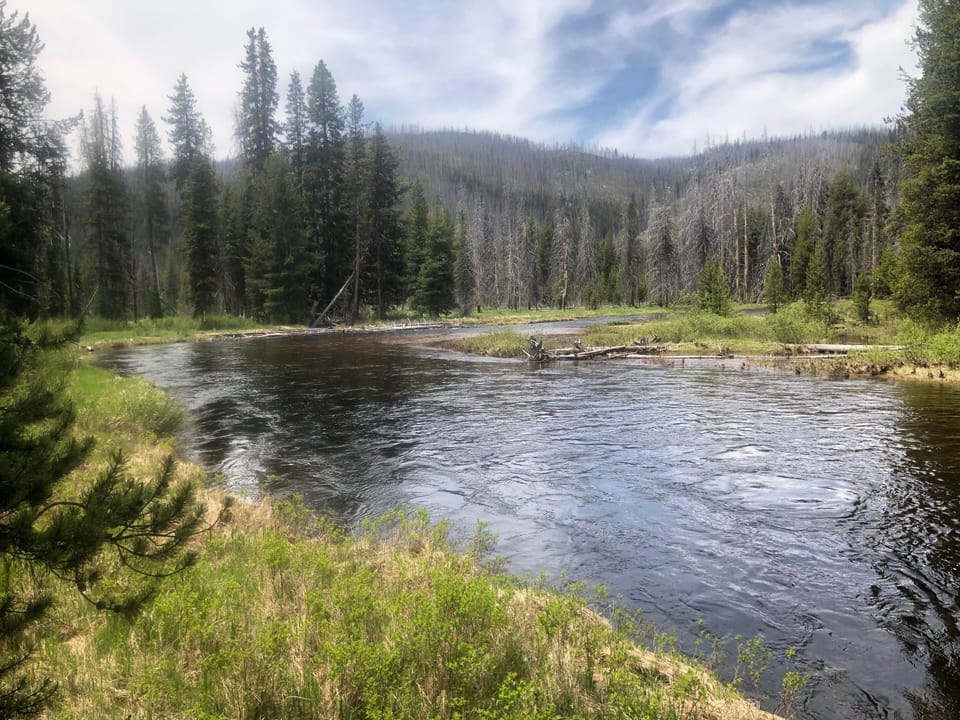 Beautiful water and mountain scenes everywhere you look.