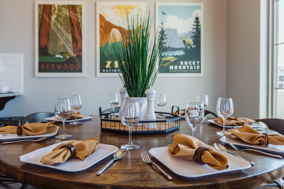 Escondido 1107 Southern Utah Vacation Rental- Family Dining Room