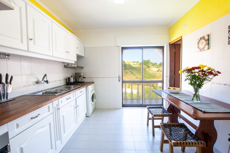 Full Kitchen with barista coffee machine and utility room