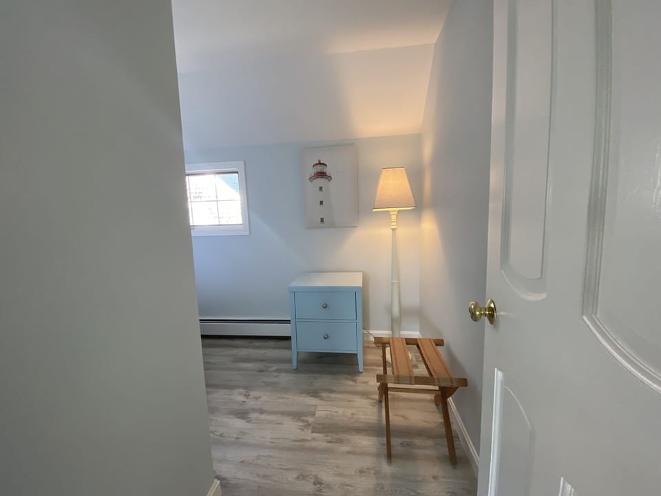 View 1: Second floor twin bedroom from hall