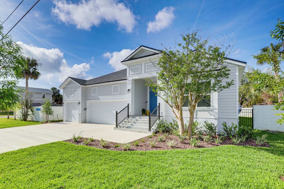 St. Augustine Vacation Rental Home | 4BR | 3BA | 2,800 Sq Ft | Stairs Required