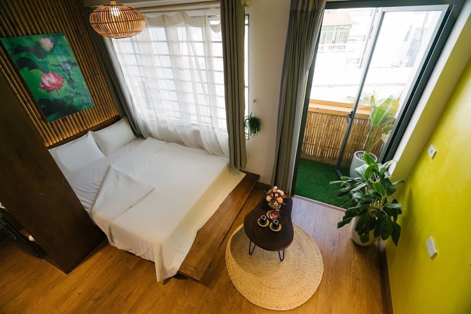 Your room with fully natural light , large window and private balcony