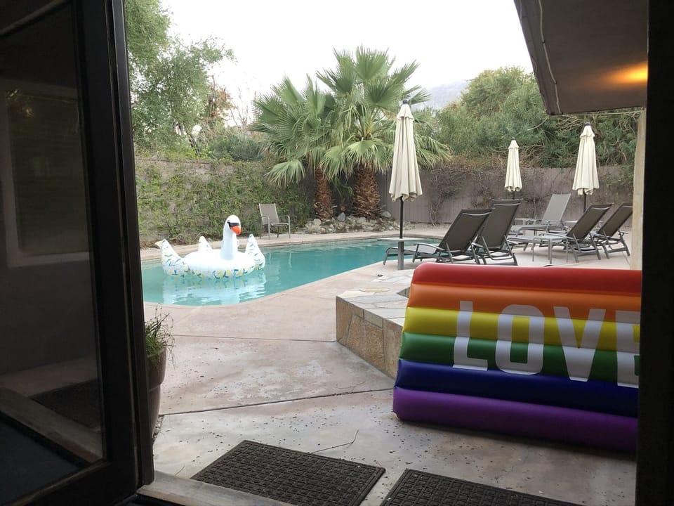 View from Master Bedroom Doors