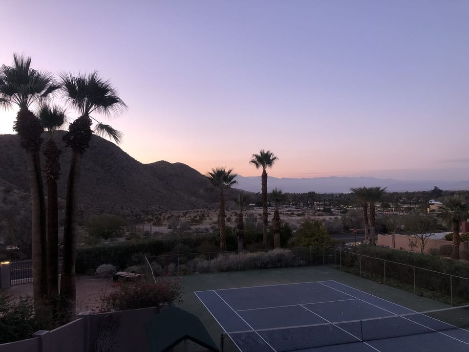 Tennis Court and Views for days