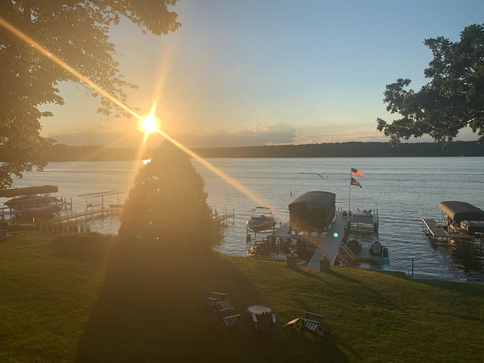 Beautiful sunset views