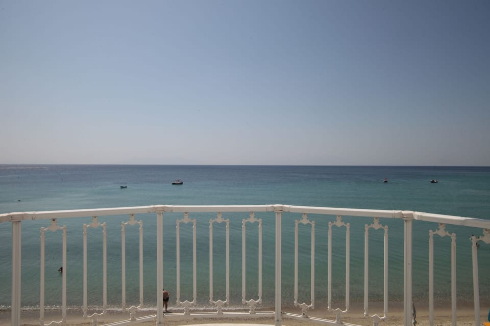 The balcony of the 1st floor